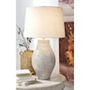 Ashley Furniture Signature Design Lamps - Casual Layal Black Paper Table Lamp