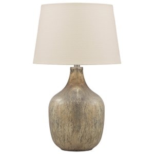 StyleLine Lamps - Casual Mari Gray/Gold Finish Table Lamp - L430664