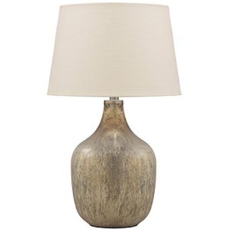 Mari Gray/Gold Finish Table Lamp