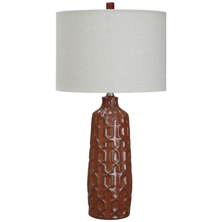 Set of 2 Mab Ceramic Table Lamps