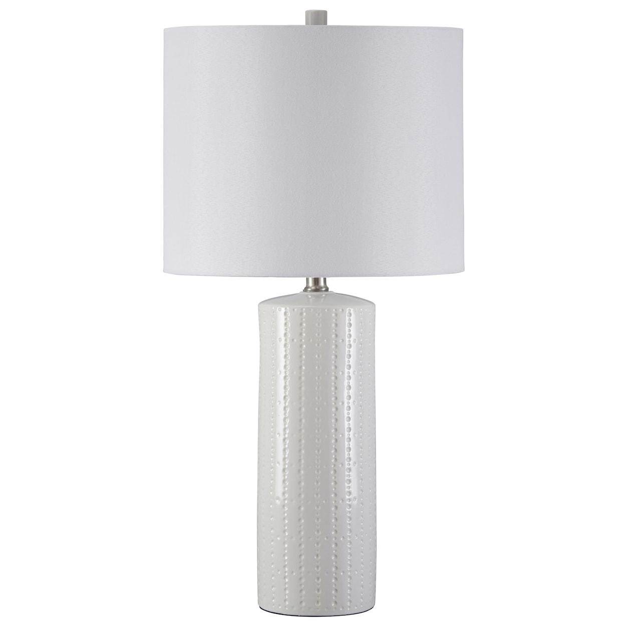Michael Alan Select Lamps - Contemporary Set of 2 Steuben Ceramic Table Lamps