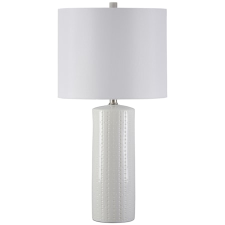 Set of 2 Steuben Ceramic Table Lamps