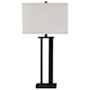 Signature Design Lamps - Contemporary Set of 2 Aniela Metal Table Lamps