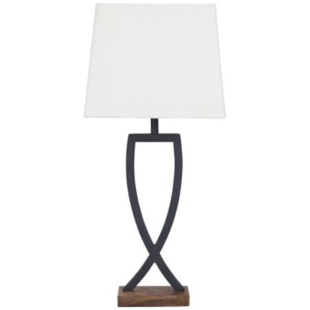 Set of 2 Makara Metal Table Lamps