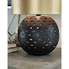 Ashley Lamps - Contemporary Mareike Black/Gold Finish Metal Table Lamp