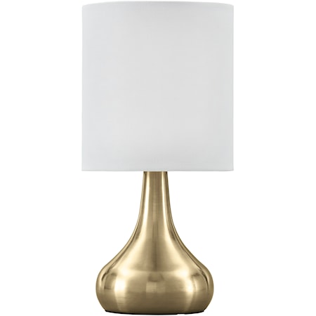 Camdale Brass Finish Metal Table Lamp