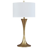 Joakim Antique Brass Finish Table Lamp