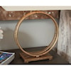 Ashley Furniture Signature Design Lamps - Contemporary Mahala Antique Gold Metal Table Lamp