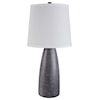 Signature Design by Ashley Lamps - Contemporary Set of 2 Shavontae Poly Table Lamps
