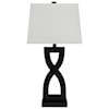 Signature Design by Ashley Lamps - Contemporary Set of 2 Amasi Poly Table Lamps