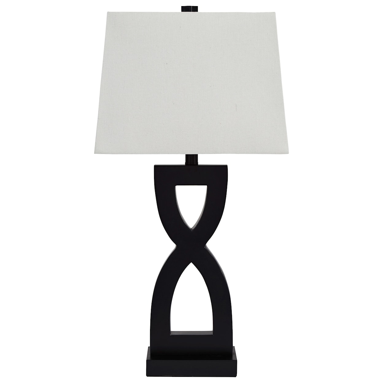 Signature Design by Ashley Lamps - Contemporary Set of 2 Amasi Poly Table Lamps