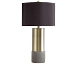 Signature Design by Ashley Lamps - Contemporary Set of 2 Jacek Metal Table Lamps
