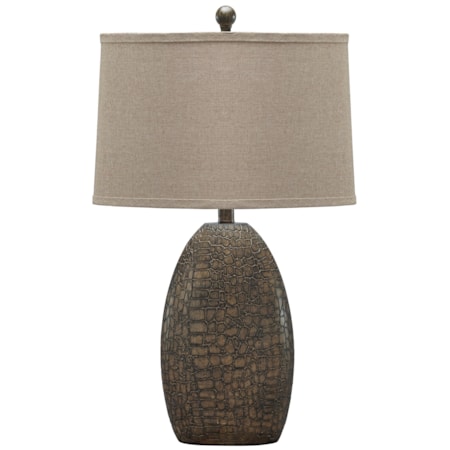 Melvin Tan Poly Table Lamp