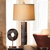 Ashley Furniture Signature Design Lamps - Contemporary Set of 2 Oriel Poly Table Lamps