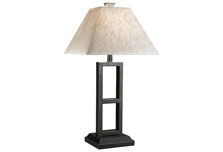 Lamps - Contemporary Set of 2 Deidra Table Lamps by Signature Design by Ashley at Sparks HomeStore