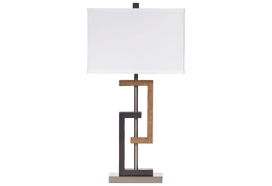 Lamps - Contemporary Set of 2 Syler Poly Table Lamps by Signature Design by Ashley at Z & R Furniture