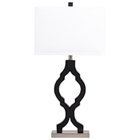 Set of 2 Rosetta Poly Table Lamps