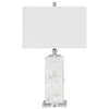 Signature Design by Ashley Lamps - Contemporary Malise White Alabaster Table Lamp