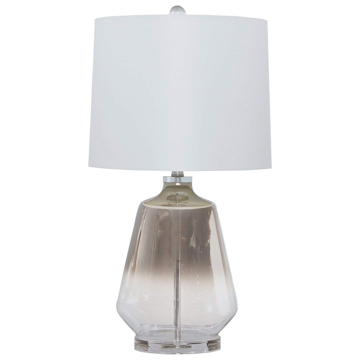Signature Design by Ashley Lamps - Contemporary Jaslyn Glass Table Lamp