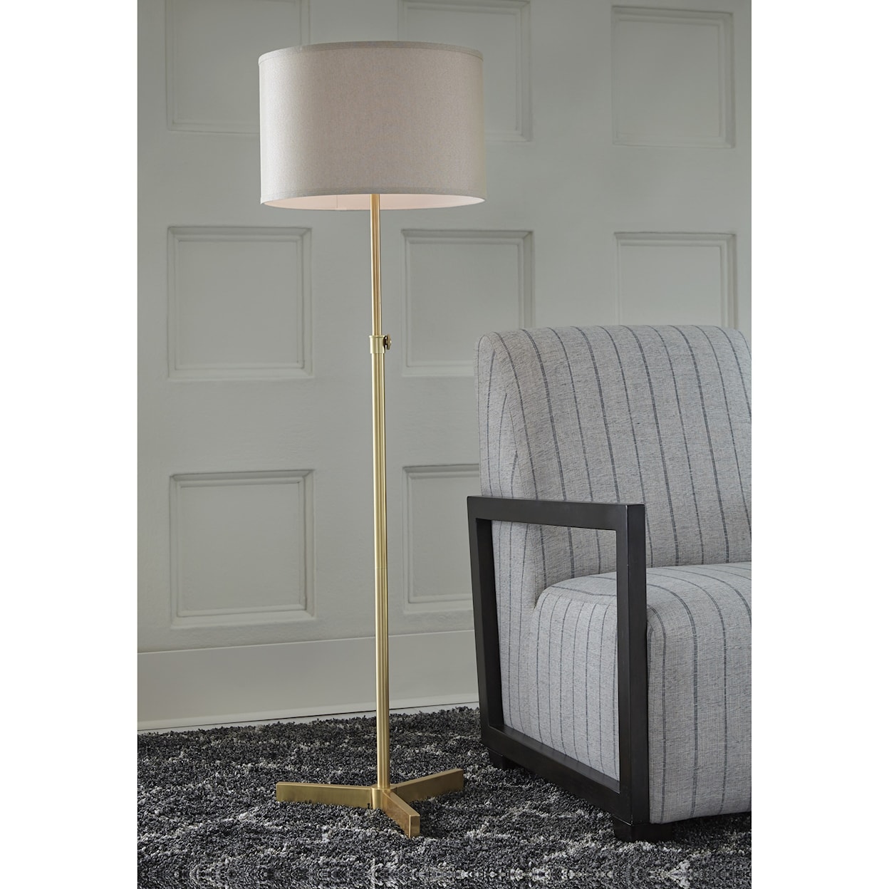 Ashley Furniture Signature Design Lamps - Contemporary Laurinda Floor Lamp