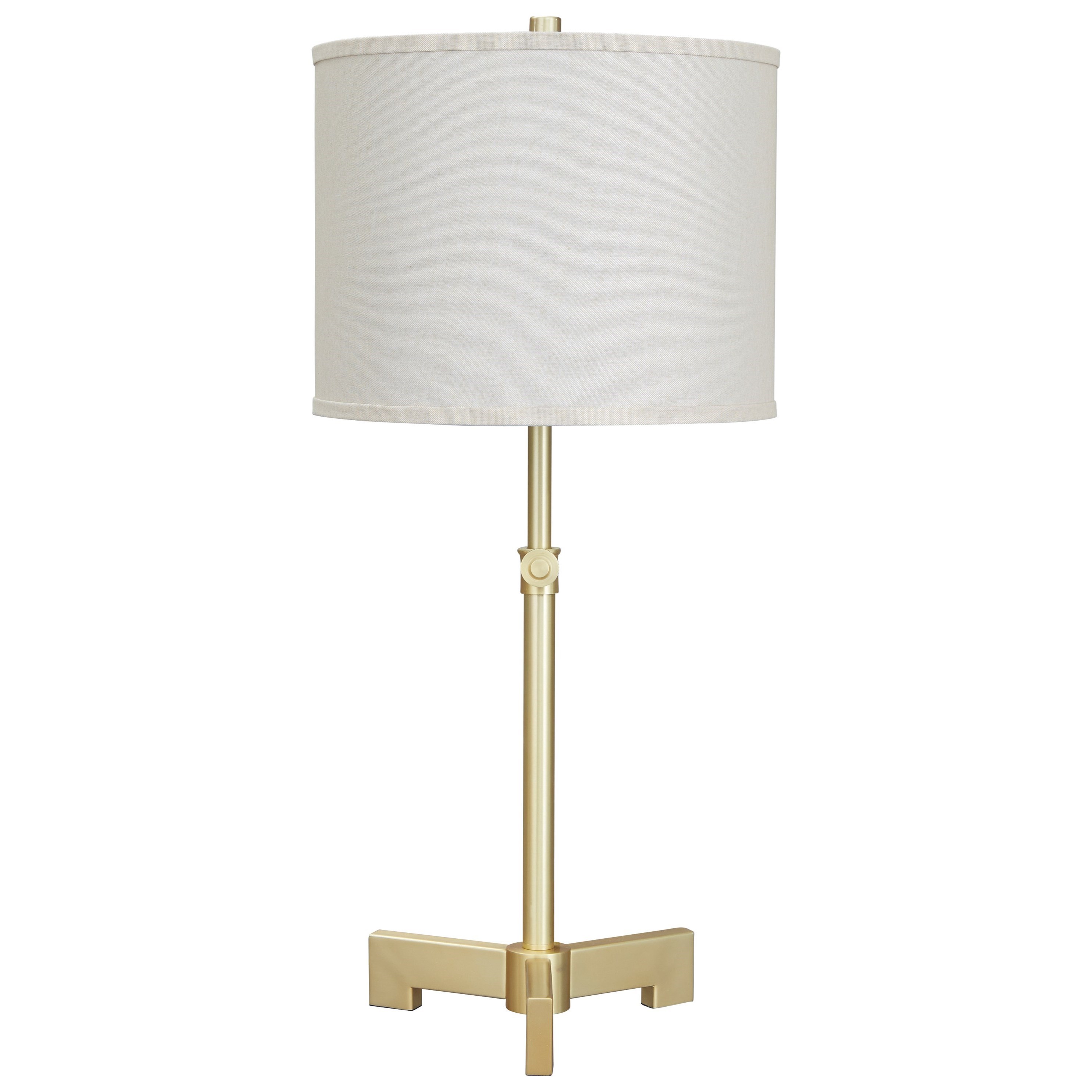 Laurinda Antique Brass Metal Table Lamp