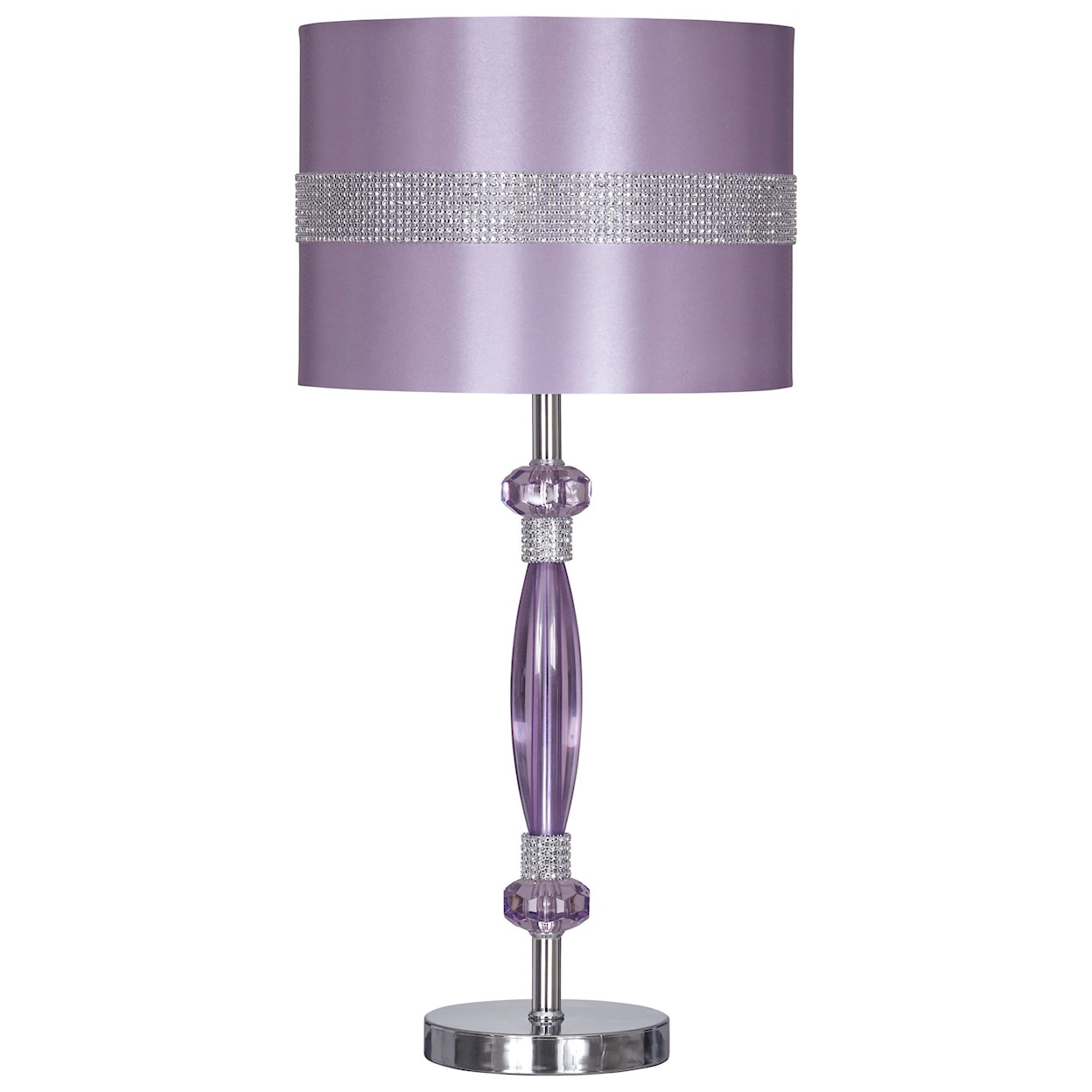 Signature Design by Ashley Lamps - Contemporary Nyssa Metal Table Lamp
