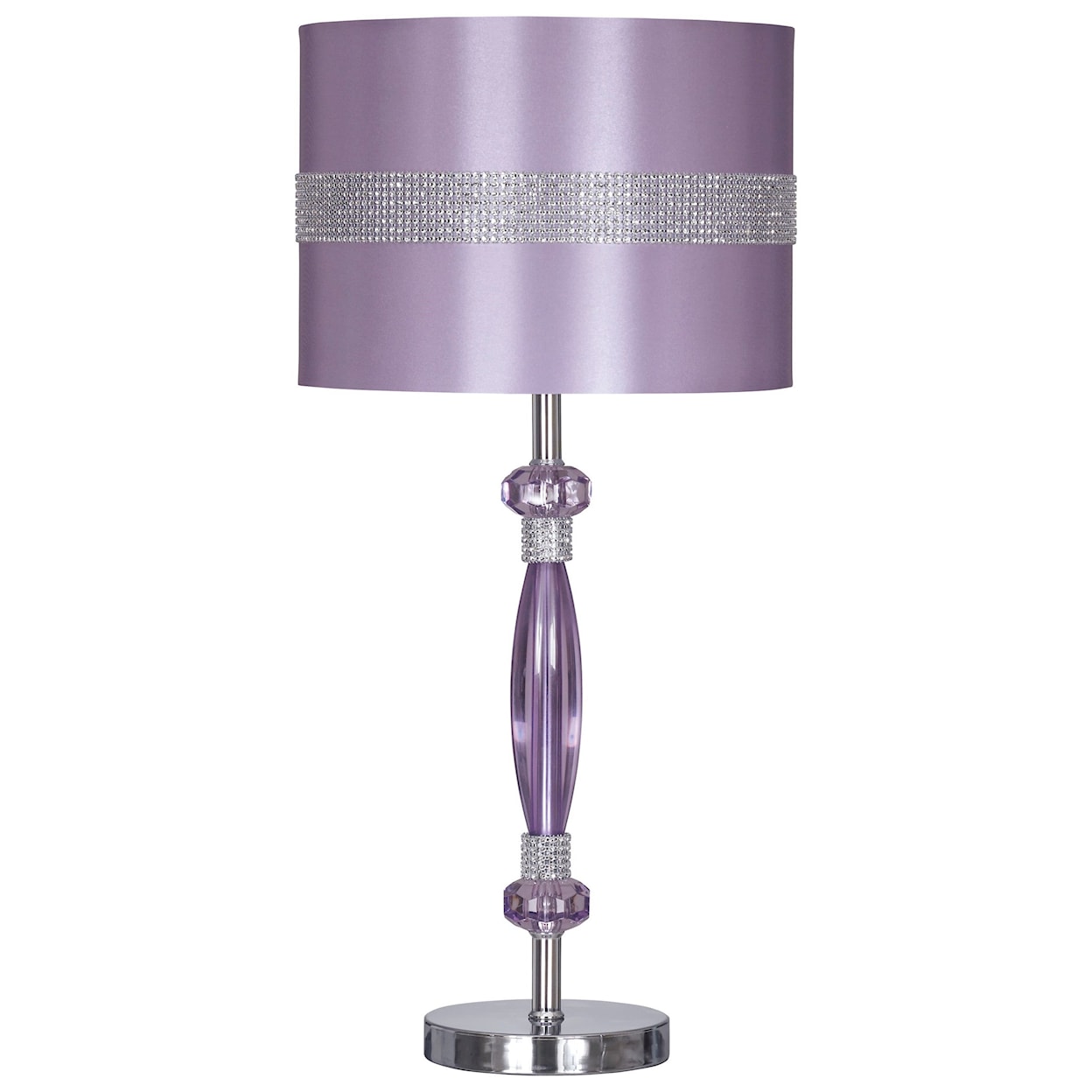 Ashley Furniture Signature Design Lamps - Contemporary Nyssa Metal Table Lamp