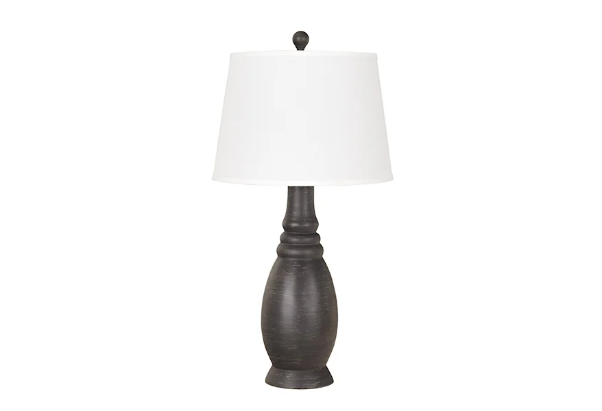 Lamps - Vintage Style Sydna Poly Table Lamp by Signature Design by Ashley Furniture at Sam's Appliance & Furniture