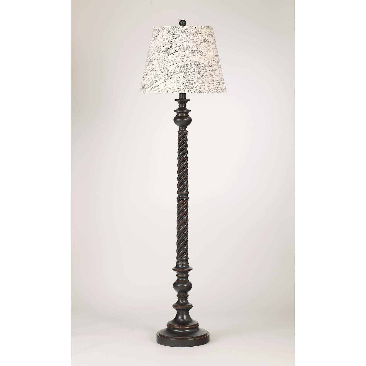 Signature Design by Ashley Lamps - Vintage Style Roisin Poly Floor Lamp