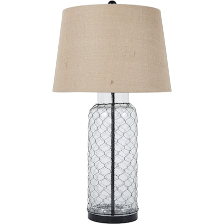 Glass Table Lamp 