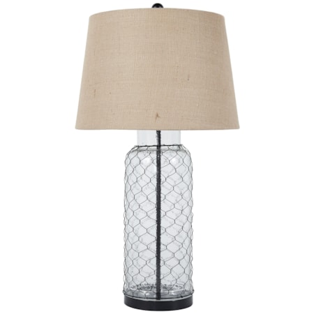 Glass Table Lamp