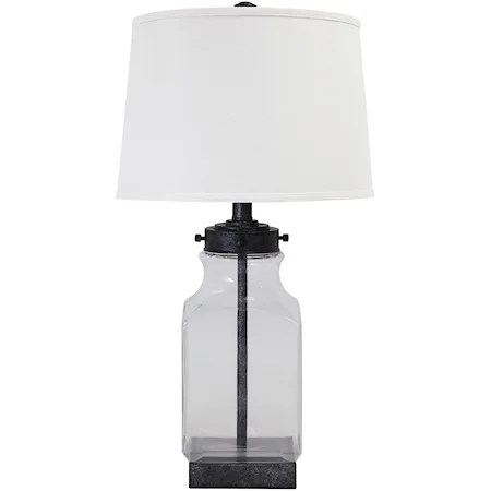 Glass Table Lamp 