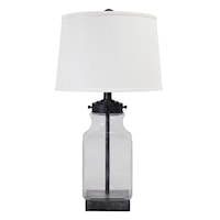 Glass Table Lamp 