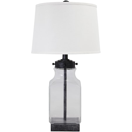 Glass Table Lamp 