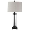 Ashley Lamps - Vintage Style Talar Glass Table Lamp