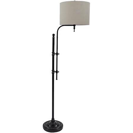 Anemoon Black Metal Floor Lamp