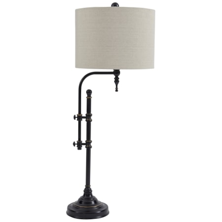Anemoon Black Metal Table Lamp