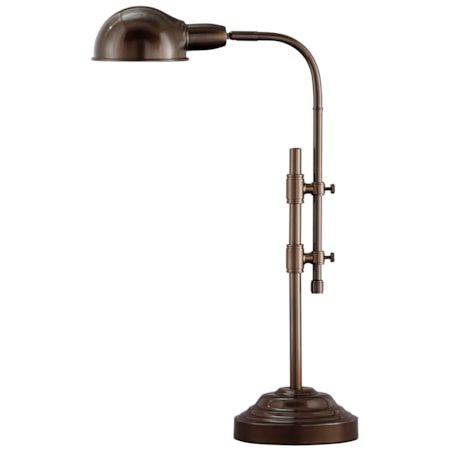 Maaike Bronze Finish Metal Desk Lamp