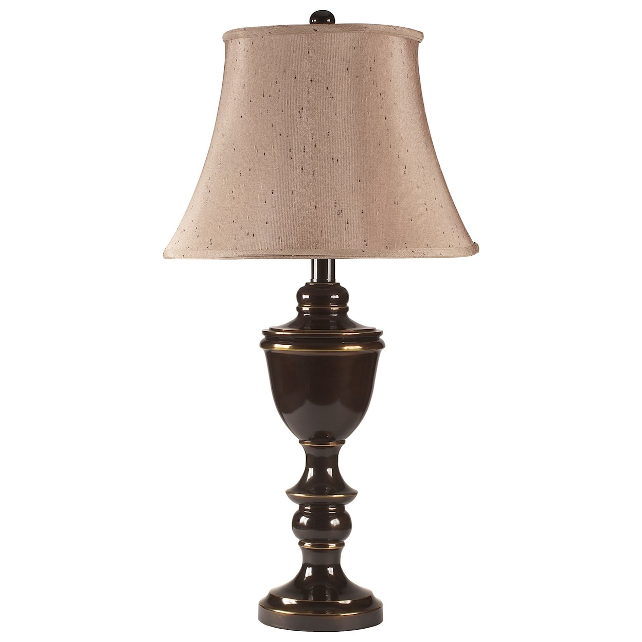 Signature Design by Ashley Lamps - Traditional Classics Set of 2 Glyn Metal Table Lamps