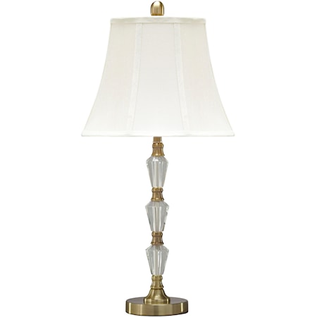 Set of 2 Madra Crystal Table Lamps