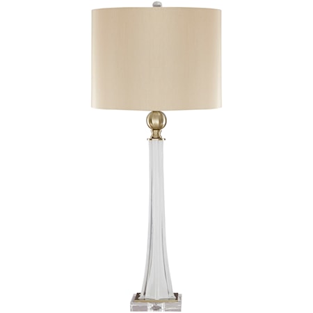 Set of 2 Laureen Glass Table Lamps