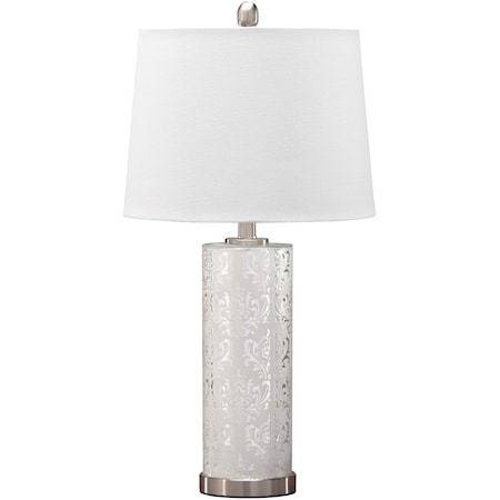 Set of 2 Nichole Glass Table Lamps