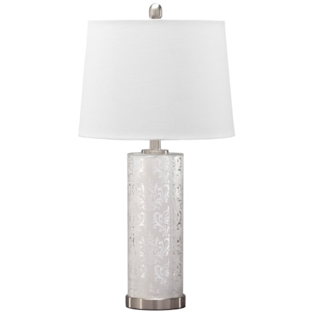 Set of 2 Nichole Glass Table Lamps