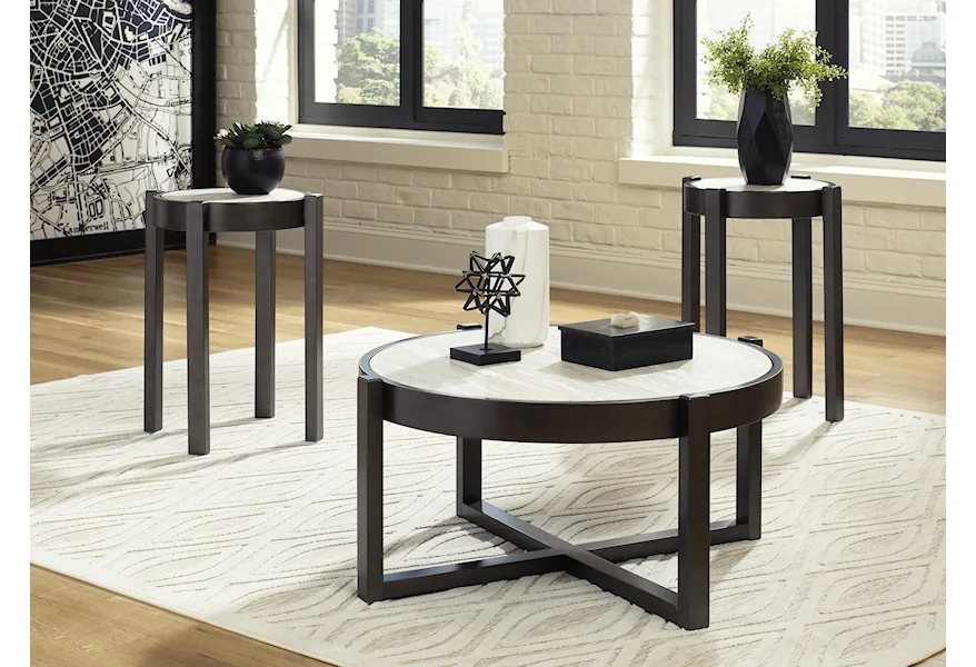Lannoli Accent Table Set by Signature Design by Ashley at Sam Levitz Furniture