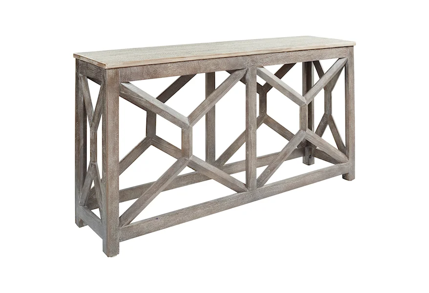 Lanzburg Console Sofa Table by Signature Design by Ashley at Sparks HomeStore