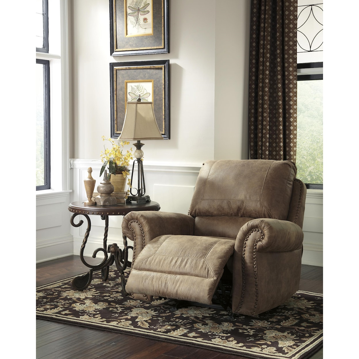 Signature Design by Ashley Larkinhurst Sofa, Loveseat and Recliner Set