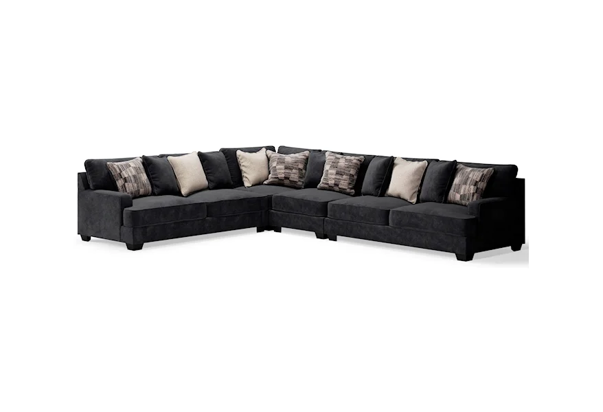 Lavernett 4-Piece Sectional by Signature Design by Ashley at Sam Levitz Furniture
