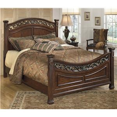 Queen Panel Bed