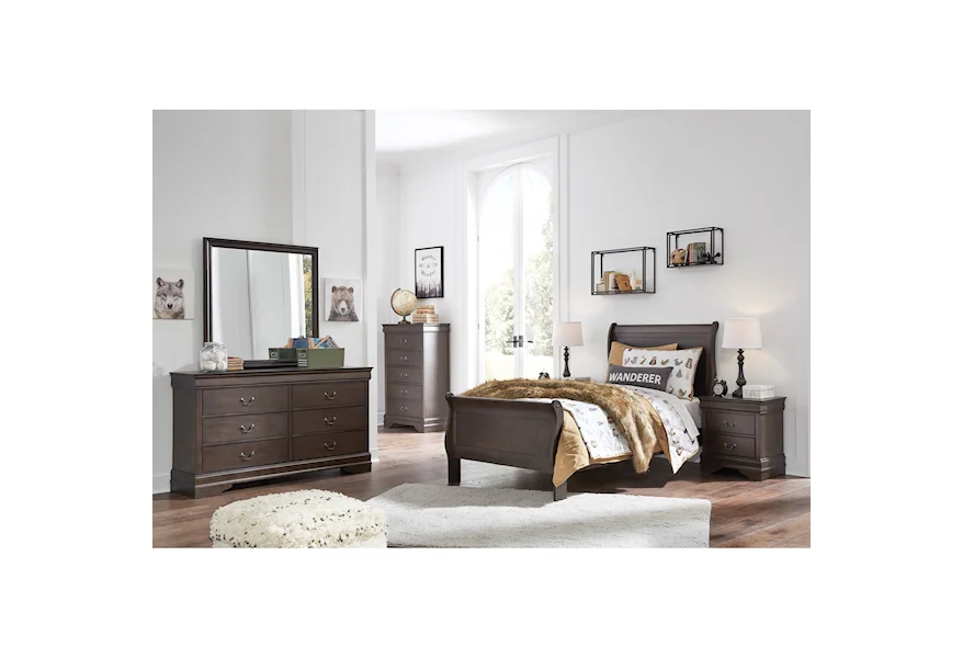 Leewarden Twin Bedroom Group by Signature Design by Ashley at Sam Levitz Furniture