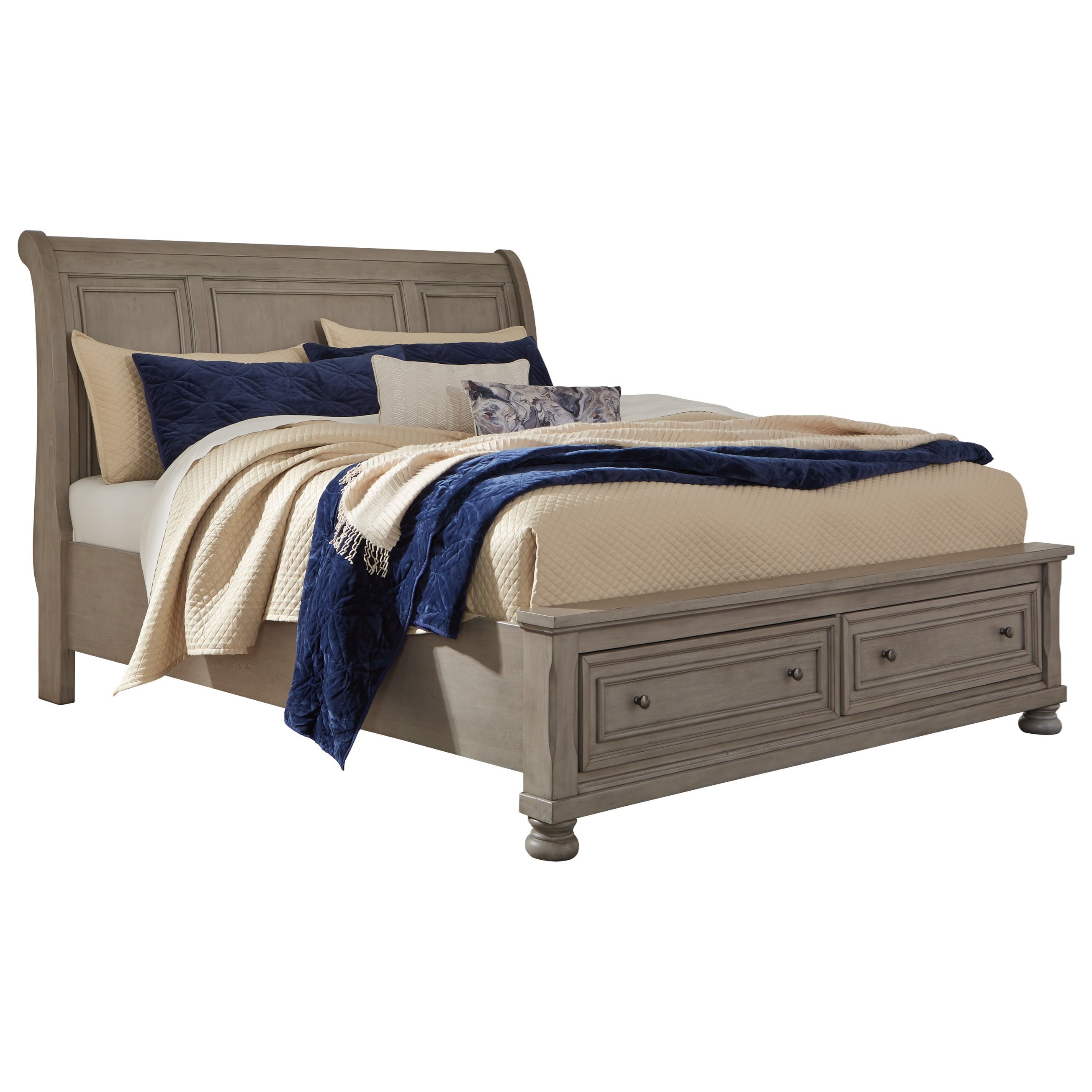 Queen Sleigh Bed